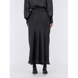 Neo Noir - Nederdel - Vicky Heavy Sateen Skirt - Black