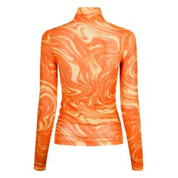 Neo Noir - Bluse - Villa Air Mesh Orange