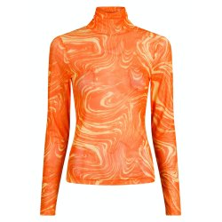 Neo Noir - Bluse - Villa Air Mesh Orange
