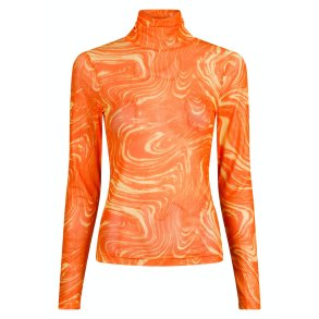 Neo Noir - Bluse - Villa Air Mesh Orange