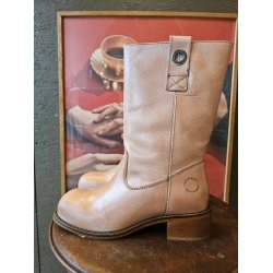  Ca'shott Copenhagen - Casvilma - Pull On Mit Cut Boot Waxy Leather - Cognac