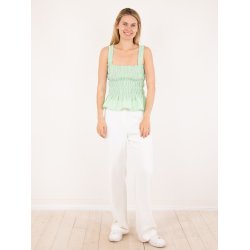 Neo Noir - Top - Vivi Check Top Soft Green