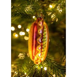 Vondels-  Julekugle Hotdog  H12cm