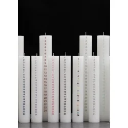 Kunstindustrien -  Kalenderlys - X-Mas Red