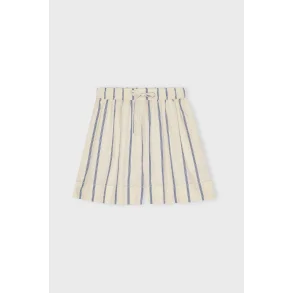 Moshi Moshi Mind - Wake Shorts Stripe - Ecru Blue Moonless