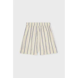 Moshi Moshi Mind - Wake Shorts Stripe - Ecru Blue Moonless