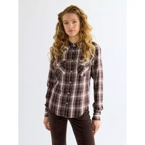 Wrangler - Skjorte - Western Shirt Chocolate Torte