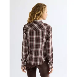 Wrangler - Skjorte - Western Shirt Chocolate Torte