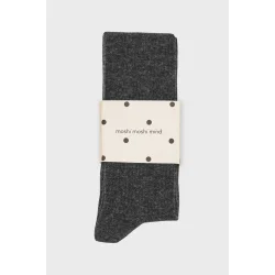Moshi Moshi Mind - Woollie Socks - Charcoal Melange
