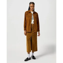 Wrangler - Skjorte Western Cord Shirt - Monks Robe