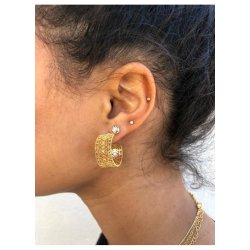  Pico Copenhagen - Zina Hoops - Forgyldt