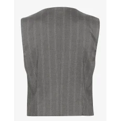 My Essential Wardrobe - Vest Tito - Grey W. White 