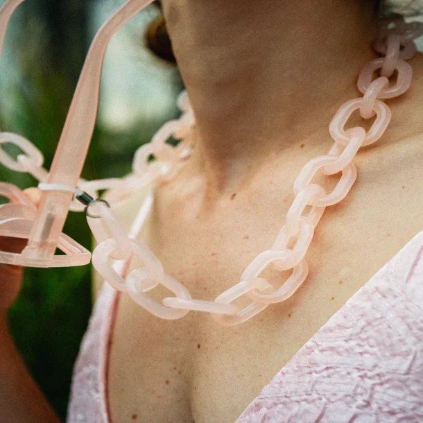 Have a Look - Brillek�de - Chunky Chain - Nude