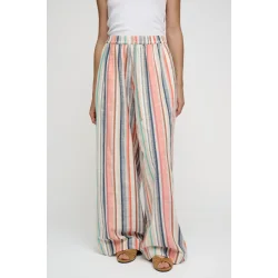 Moshi Moshi Mind - Bukser Zenya Pants Stripe - Multi